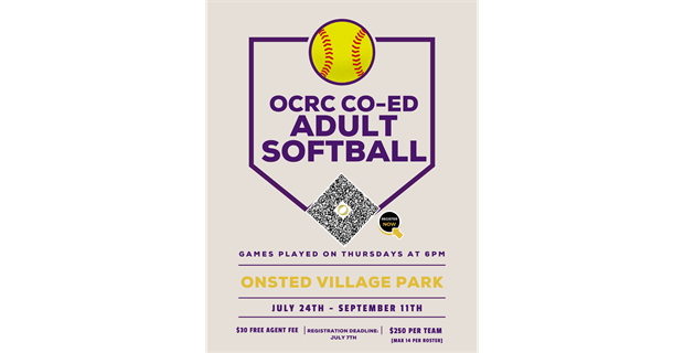 OCRC CO-ED ADULT SOFTBALL