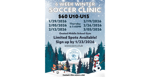 Winter Soccer Clinics