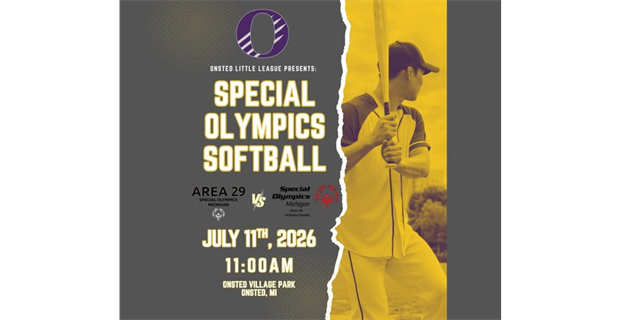 Special Olympics Softball